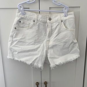 7 for all man kind jean shorts